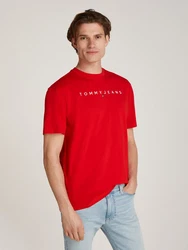 Tommy Jeans T-Shirt TJM REG LINEAR LOGO TEE EXT 