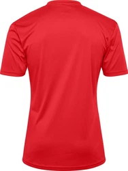 hummel T-Shirt Hmllogo Jersey Rot/Dunkelrot