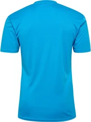 hummel T-Shirt Hmllogo Jersey Türkis/Blau/Hellblau
