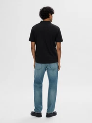 SELECTED HOMME T-Shirt Fave Schwarz