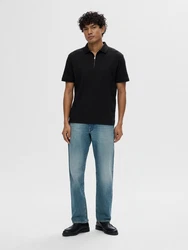 SELECTED HOMME T-Shirt Fave Schwarz