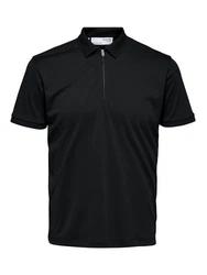 SELECTED HOMME T-Shirt Fave Schwarz