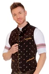 Stockerpoint Trachtenweste CALZADO apfelgrn/purple/braun