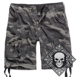 Cargoshorts Cargo Shorts kurze Hose Legend Army mit UD Bandana