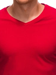 Edoti T-Shirt Herren Rot/Dunkelrot