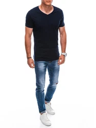 Edoti T-Shirt Herren Dunkelblau