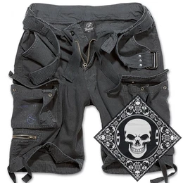 Cargoshorts Cargo Shorts kurze Hose robust schwere Qualitt mit UD Bandana