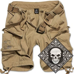 Cargoshorts Cargo Shorts kurze Hose robust schwere Qualitt mit UD Bandana