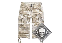 Brandit Cargoshorts Legend 3/4 (Army) Khaki/Braun/Beige/Dunkelgrün