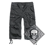 Brandit Cargoshorts Legend 3/4 (Army) Dunkelgrau/Grau/Schwarz/Khaki