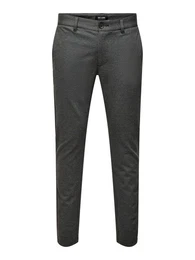 Stoffhose - Hose Stretch Chino - Trend ONSMARK SLIM HERRINGBONE - Stretch - bequem
