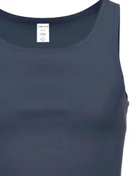 Ammann Achselhemd Unterhemd Day Classic Dunkelblau/Grau/Blau