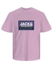 Jack & Jones T-Shirt JCOLOGAN SUMMER PRINT TEE CREW NECK 