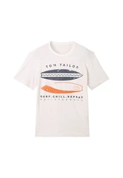 TOM TAILOR T-Shirt Frontprint 