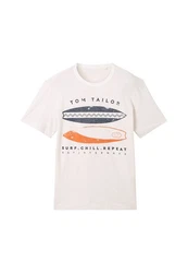 TOM TAILOR T-Shirt Frontprint 