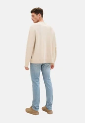 TOM TAILOR 5-Pocket Jeans Slim Hose Hellblau/Blau