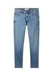 TOM TAILOR 5-Pocket-Jeans Slim Hose (1-tlg) Blau/Hellblau