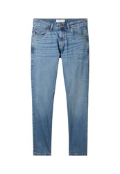 TOM TAILOR 5-Pocket-Jeans Slim Hose (1-tlg) Blau/Hellblau