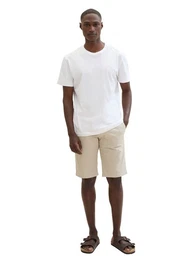 Shorts Slim Printed Chino Shorts (1-tlg)
