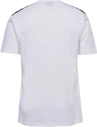 hummel T-Shirt Hmlauthentic Co S/S Weiß/Grau/Creme