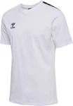 hummel T-Shirt Hmlauthentic Co S/S Weiß/Grau/Creme