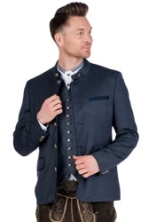 White Bros Janker Hellblau/Dunkelblau
