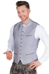 Trachtenweste Trachtenweste - PAUL - silbergrau