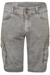 Trachtenjeans Jeans Bermuda Herren - HECTOR CARGO - hellgrau