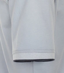 CASAMODA Poloshirt Polo-Shirt Grau/Blau