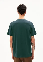 Armedangels T-Shirt MAARKOS Grün/Dunkelgrün/Türkis