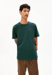 Armedangels T-Shirt MAARKOS Grün/Dunkelgrün/Türkis