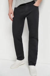 Next Straight-Jeans Essential Stretch-Jeans im Straight Fit Dunkelgrau/Grau/Schwarz
