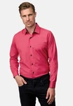 Rusty Neal Langarmhemd mit Weste und Krawatte Rosa/Rot