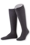 Lusana Trachtensocken Trachten Kniestrümpfe (L340) L340
