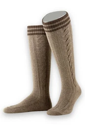 Trachtensocken Kniestrmpfe Herren - L8995R - marine, braun, tanne