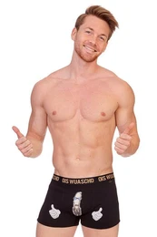Schlafanzug Boxershorts - PEPE BAVARIA - schwarz