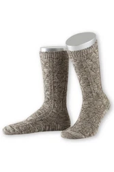 Lusana Trachtensocken L5623 naturmeliert/braunmeliert (L5623)