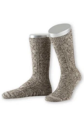 Trachtensocken Trachtensocken - L5623 - naturmeliert, braunmeliert