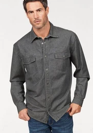Jeanshemd Western Stil
