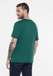 STREET ONE MEN T-Shirt Türkis/Grün/Dunkelgrün