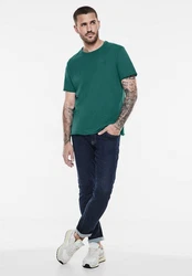 STREET ONE MEN T-Shirt Türkis/Grün/Dunkelgrün
