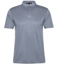 Drykorn Poloshirt T-Shirt Grau/Blau/Dunkelblau/Hellblau