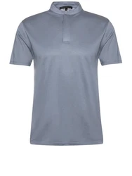 Drykorn Poloshirt T-Shirt Grau/Blau/Dunkelblau/Hellblau