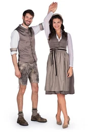 Trachtenweste Trachtenweste - BALDO - haselnuss, tinte