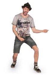 Hangowear Trachtenshirt YOGI greige