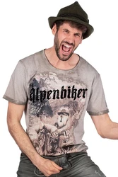 Hangowear Trachtenshirt YOGI greige