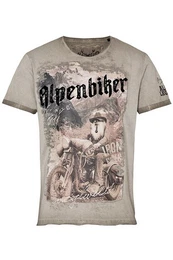 Trachtenshirt Trachtenshirt Herren - YOGI - greige
