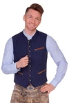 Maddox Trachtenweste KOFEL kiesel/marine