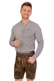 Trachtenlederhose Lederhose Herren kurz - ANASTASIO - kohle