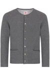 Spieth & Wensky Trachtenstrickjacke Pocking nuss/hellgrau
